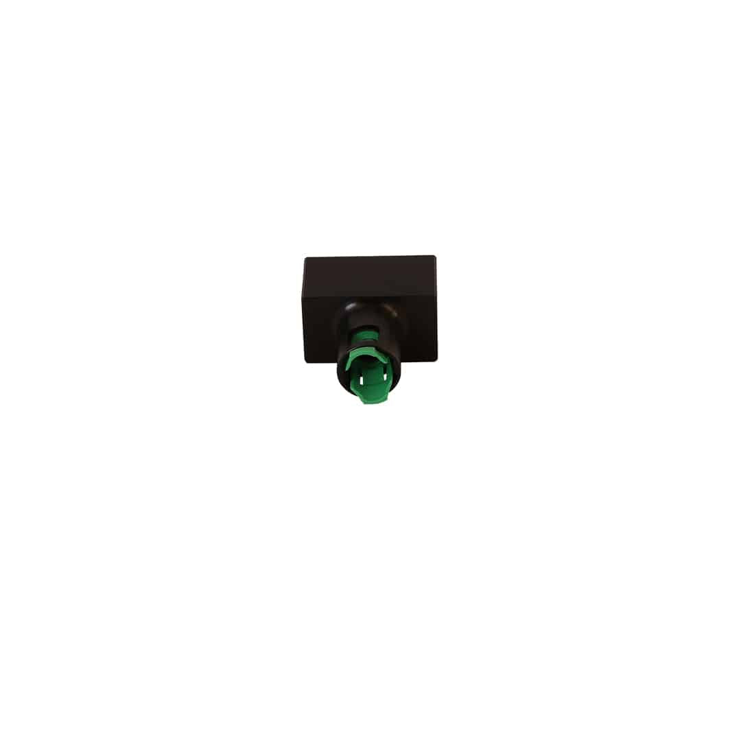 Fitting, Tee, 2x AN-08 Port, 3/8" Quick Connect