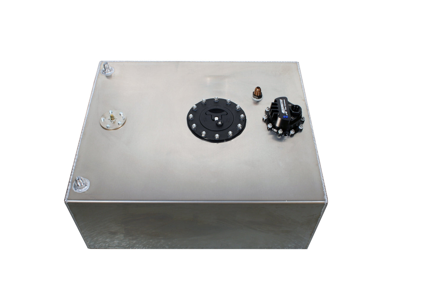 Fuel Cell with Integrated Brushless 3.5 GPM In-Tank Fuel Pump Module and Pre-Pump Fuel Filter
