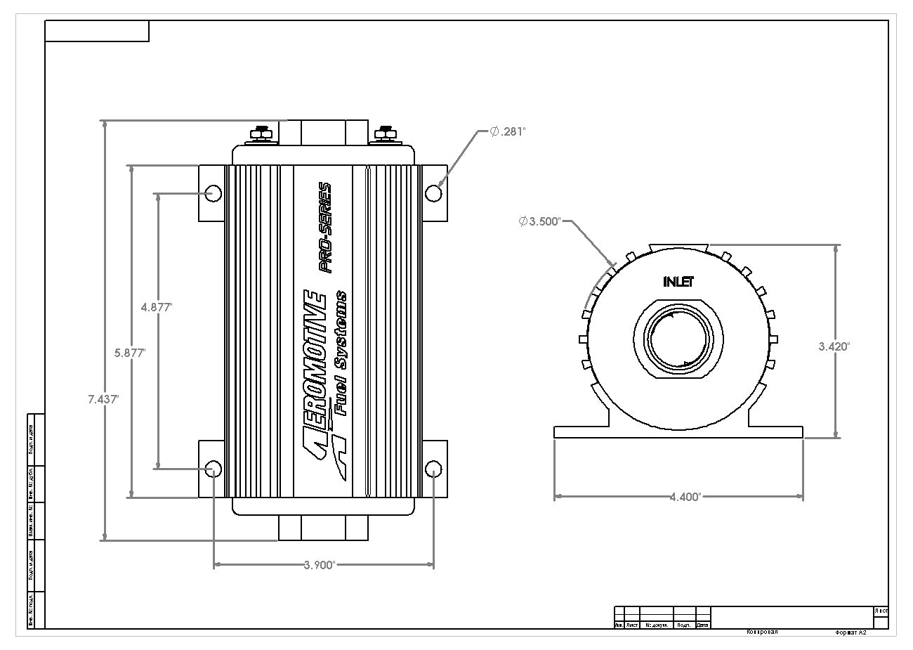 Pro-Series In-Line Fuel Pump