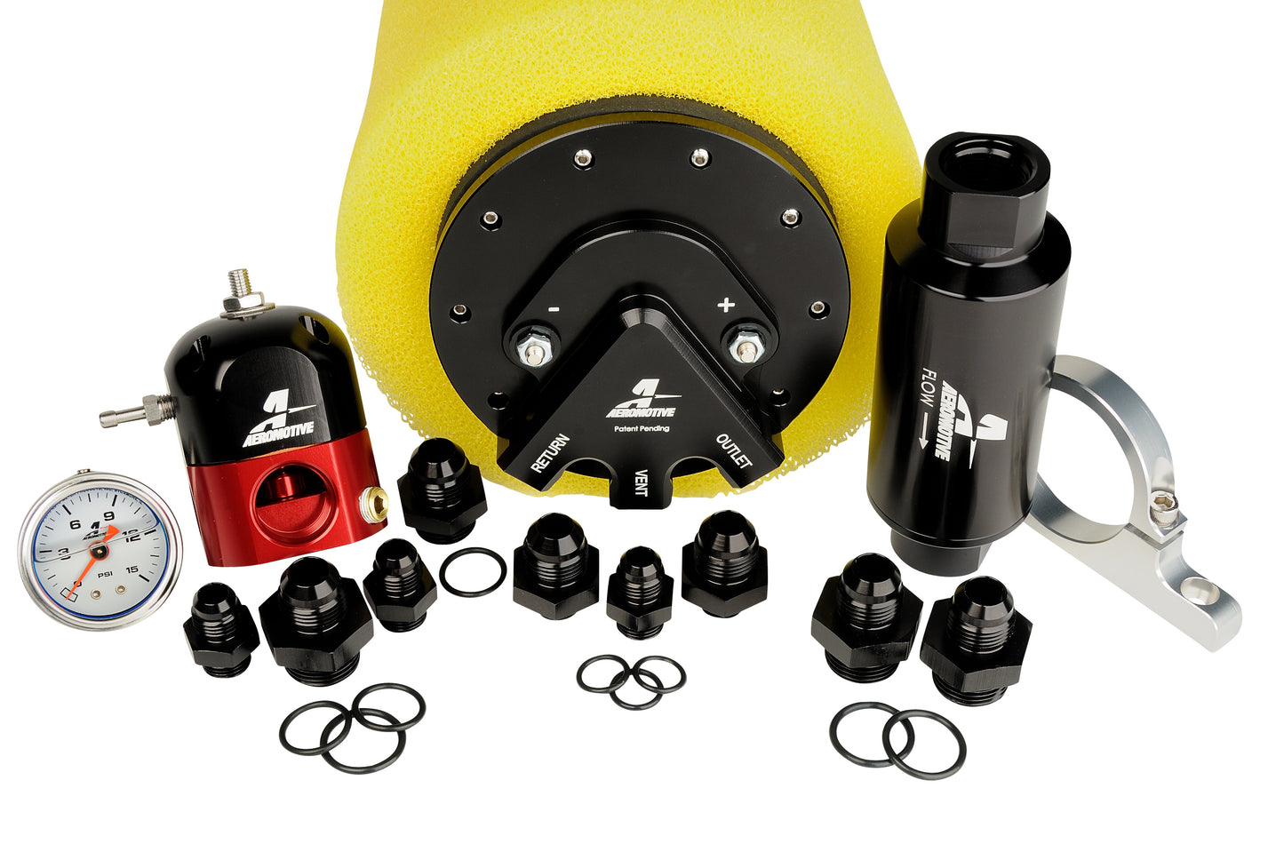 340 LPH Phantom Series In-Tank Fuel System, Carbureted Applications