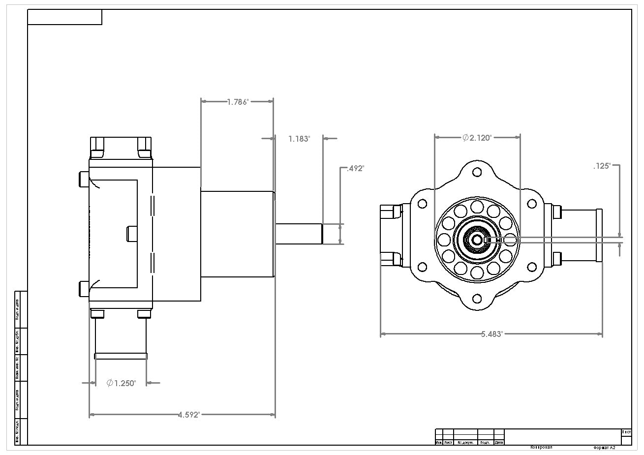 12-Series Belt Drive Mechanical Pump