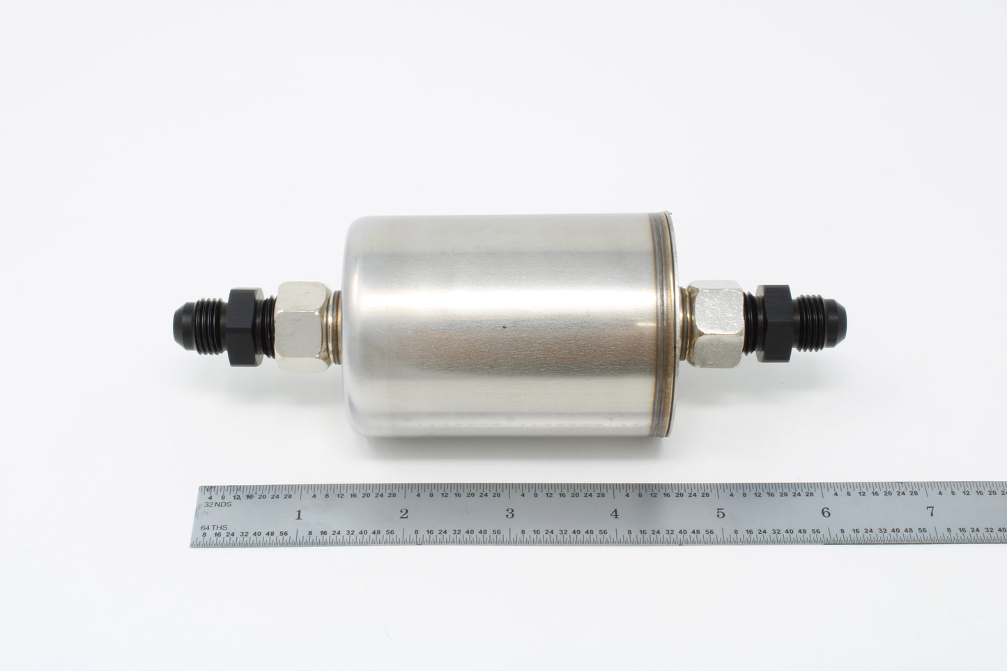 In-Line Fuel Filter Assembly with AN6 Fittings