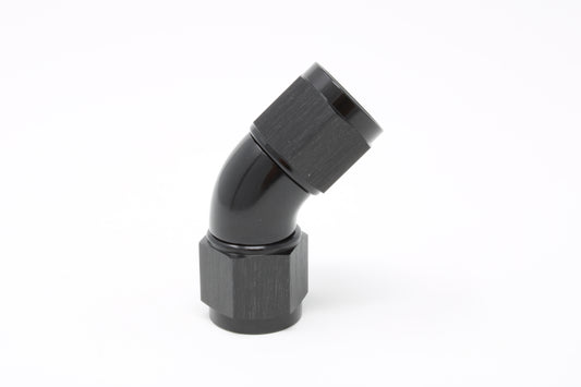 AN8 45 Degree Female to Female Swivel Fitting