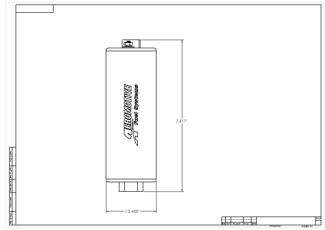 A750 In-Line Fuel Pump