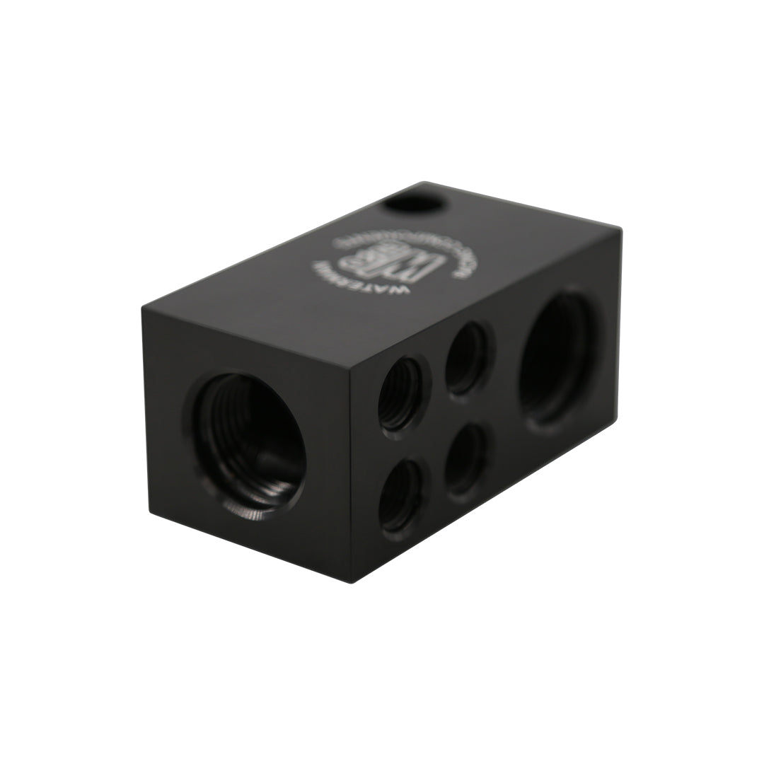 Distribution Block, Nozzle, 9x AN-03 & 2x AN-08
