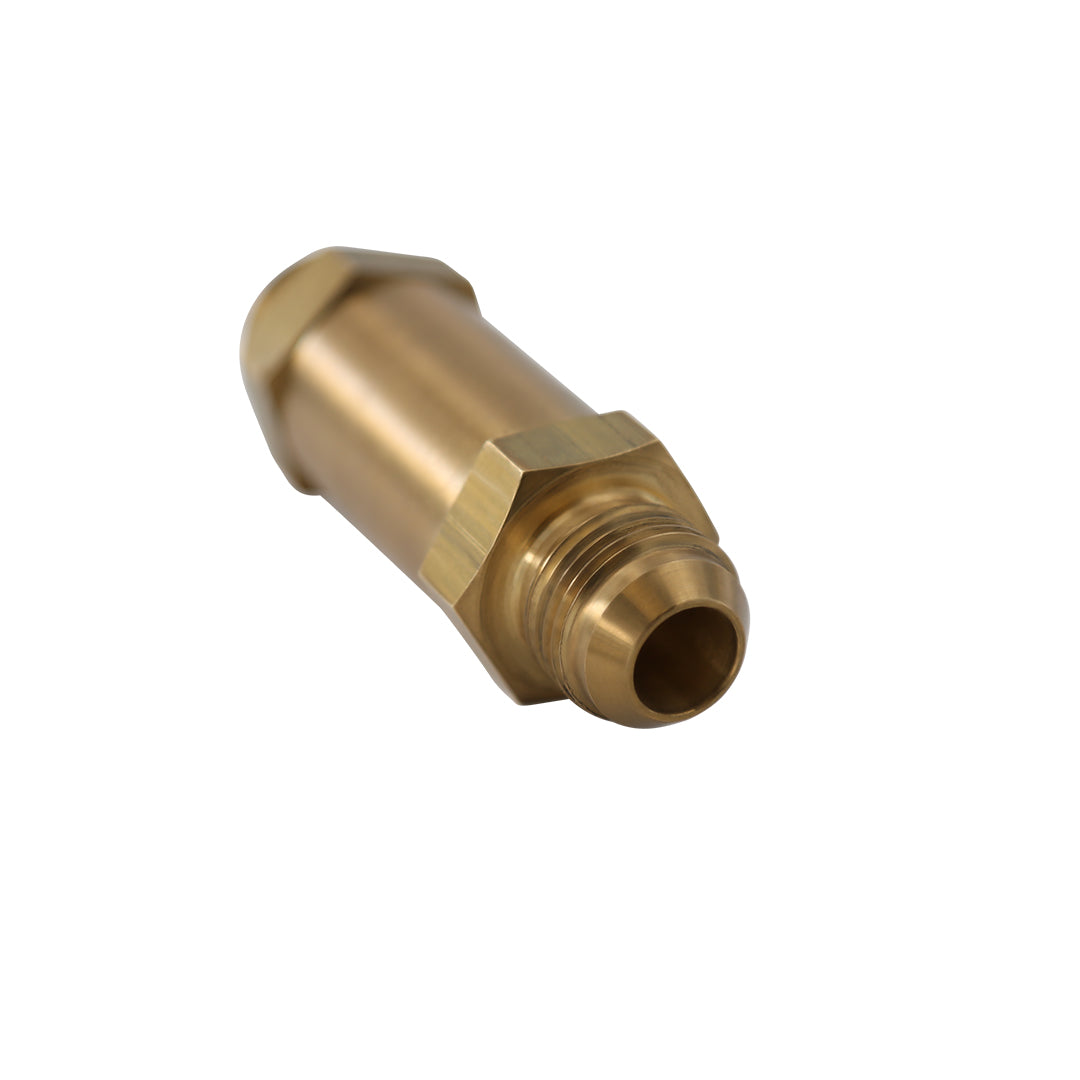 Check Valve, AN-08 ORB In, AN-08 Flare Out, Brass