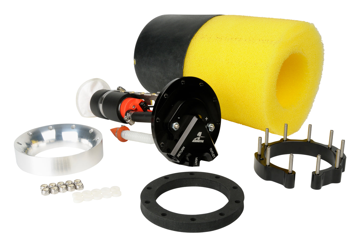 340 LPH Phantom Series In-Tank Fuel System, Dual Rail EFI Applications