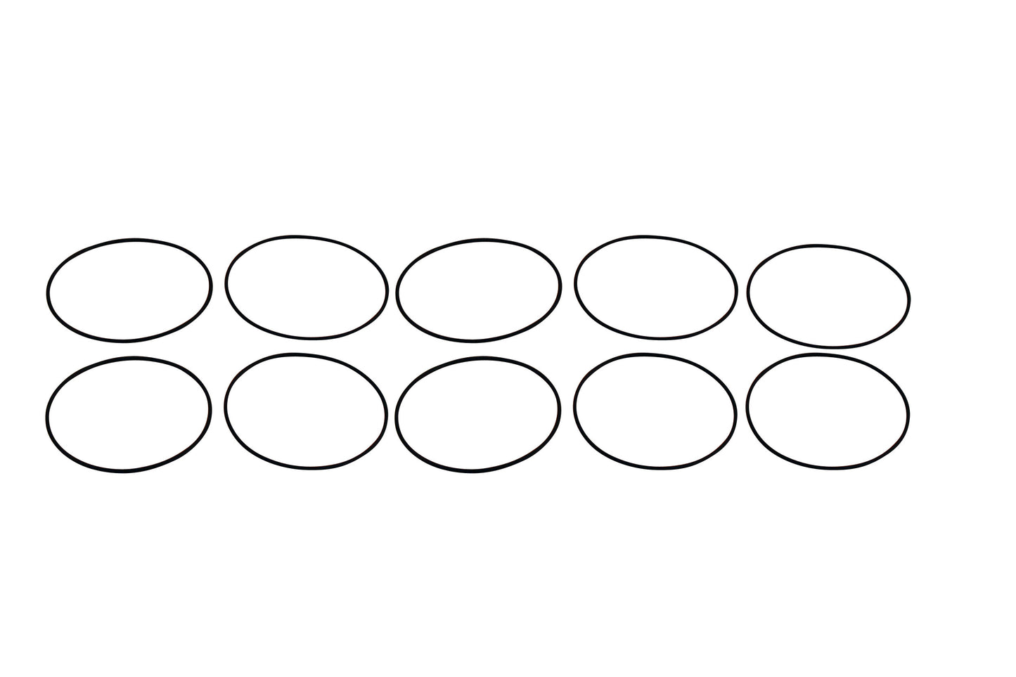 A3000 Pre-Filter O-Ring Replacements, 10 pack