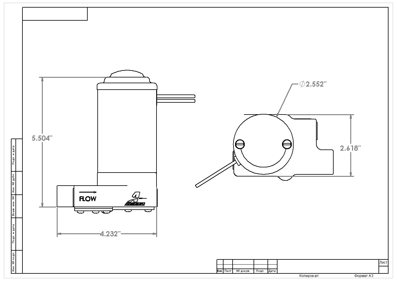 High Output Carbureted Fuel Pump (up to 600 HP)