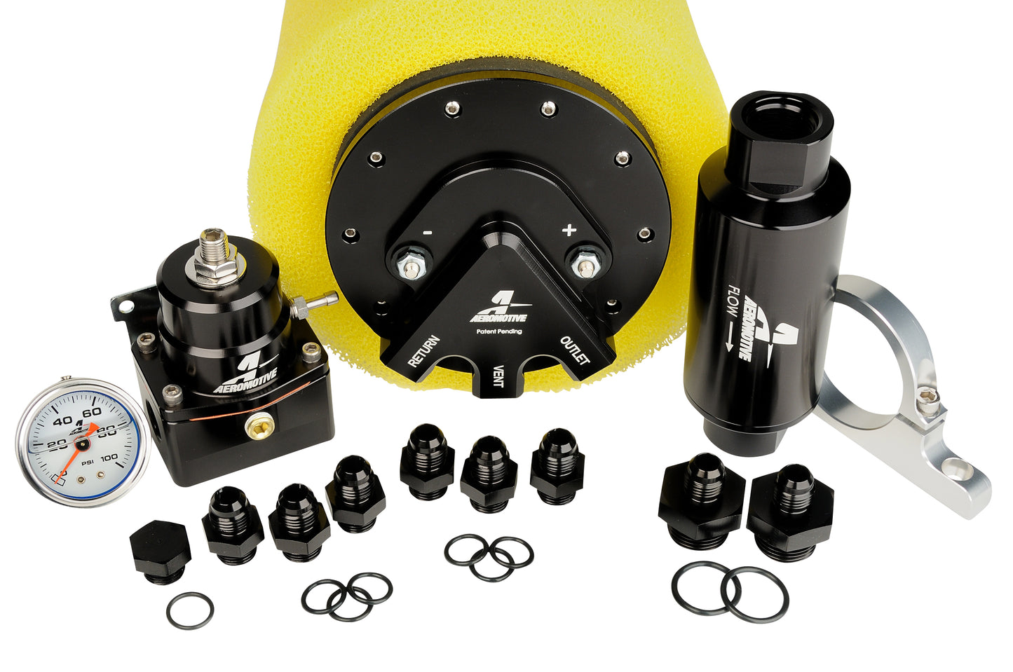 200 LPH Phantom Series In-Tank Fuel System, EFI Throttle Body Applications