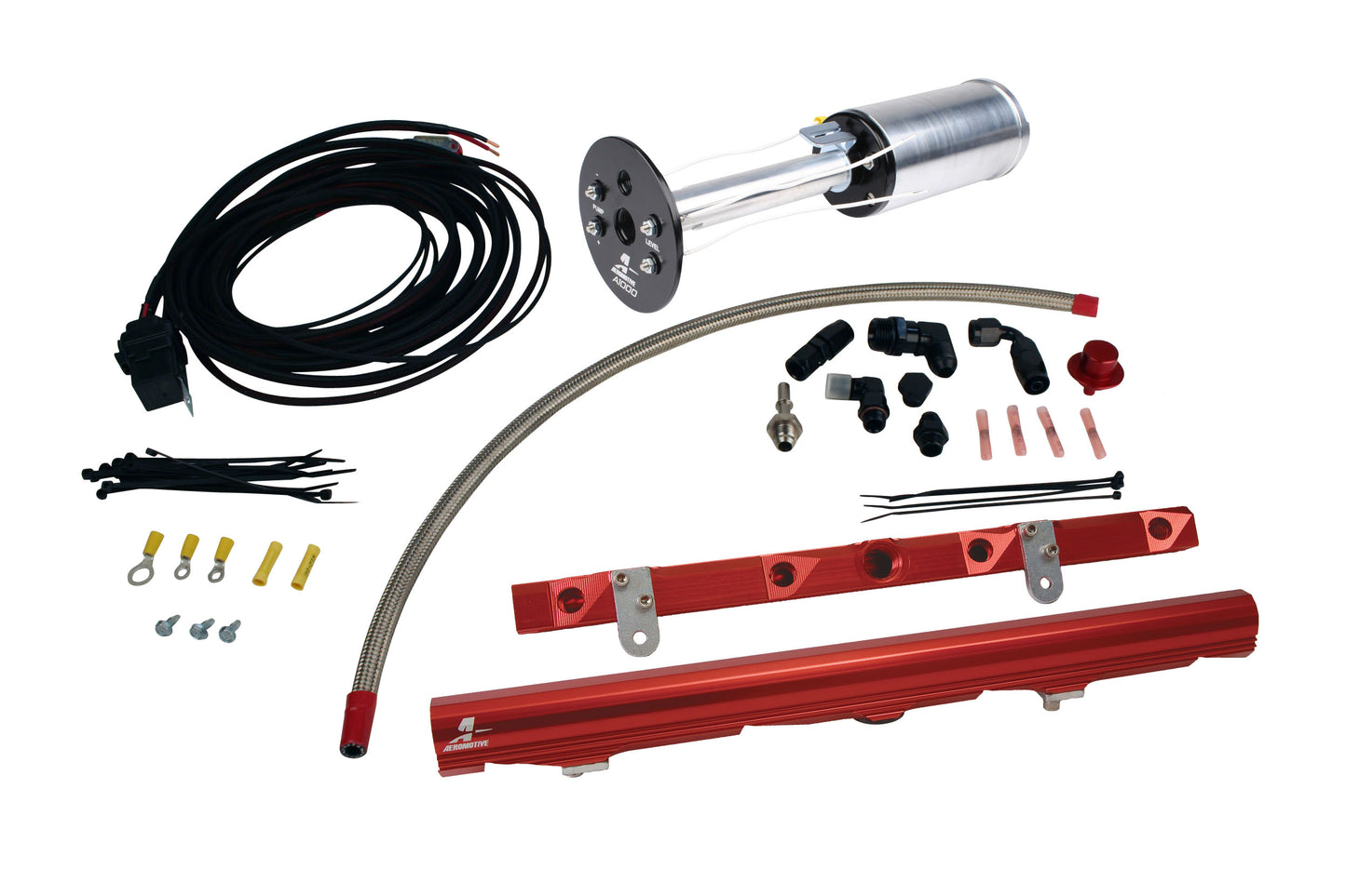 A1000 In-Tank Race Fuel System with LS2 Fuel Rails, 03-13 Corvette