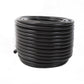 Fuel Line, PTFE, Stainless Braided, Black Jacketed