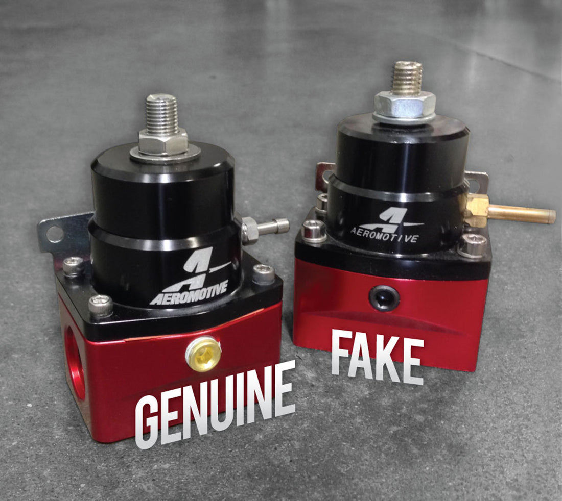 Is it Genuine Aeromotive? Counterfeits and Fakes