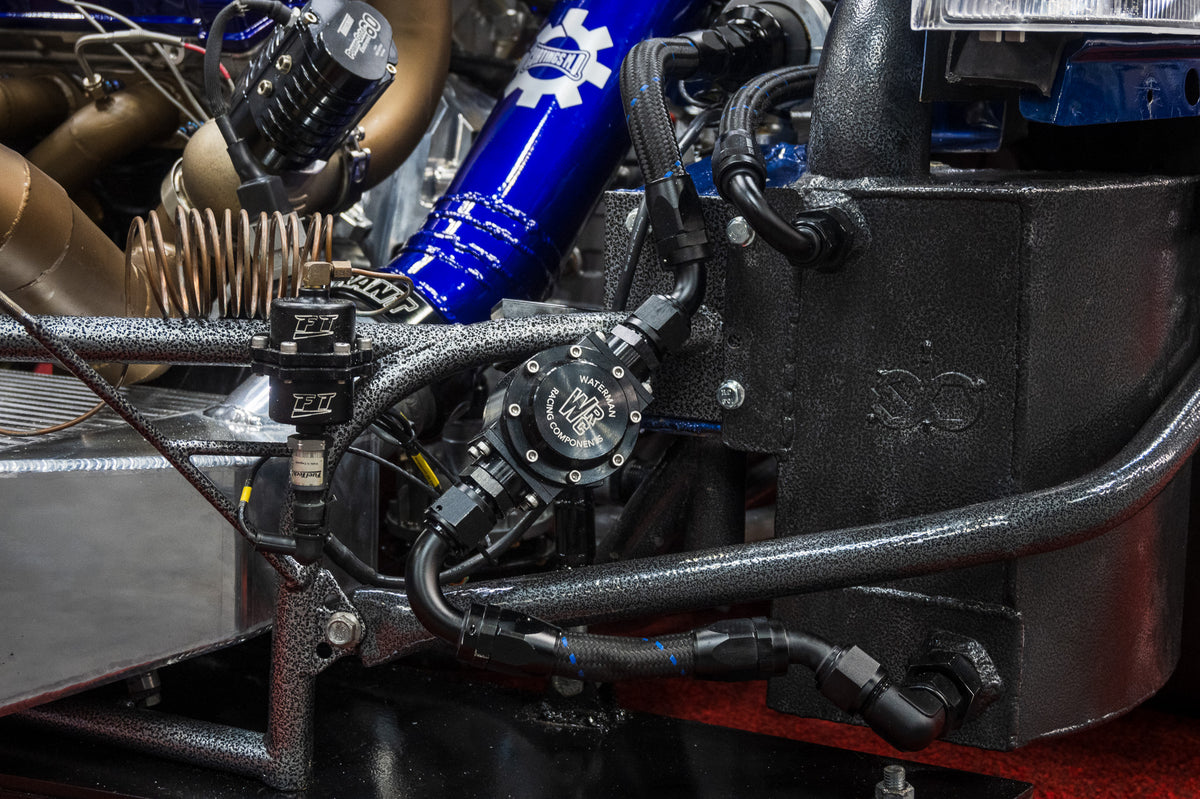 Two Racing Performance Regulator Waterman Racing Fuel Regulators – Aeromotive