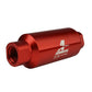 40 Micron, ORB-10 Red Fuel Filter