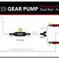 Fuel Cell with Integrated Brushless 10.0 GPM In-Tank Fuel Pump Module, True Variable Speed, and Pre-Pump Fuel Filter