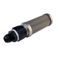 100-micron Stainless Steel Bulkhead Fuel Filter, AN-10 Male Flare