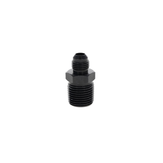 Adapter, 1/2-MNPT x AN-06, Black