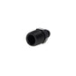 Adapter, 1/2-MNPT x AN-06, Black