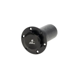 Flanged Fillcap, 1.5", Black