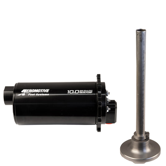 10.0 GPM Brushless In-Tank Fuel Pump with 90 Degree Outlet & True Variable Speed Controller