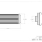 100 Micron Stainless Mesh Replacement Element for ORB-12 Filter Housings