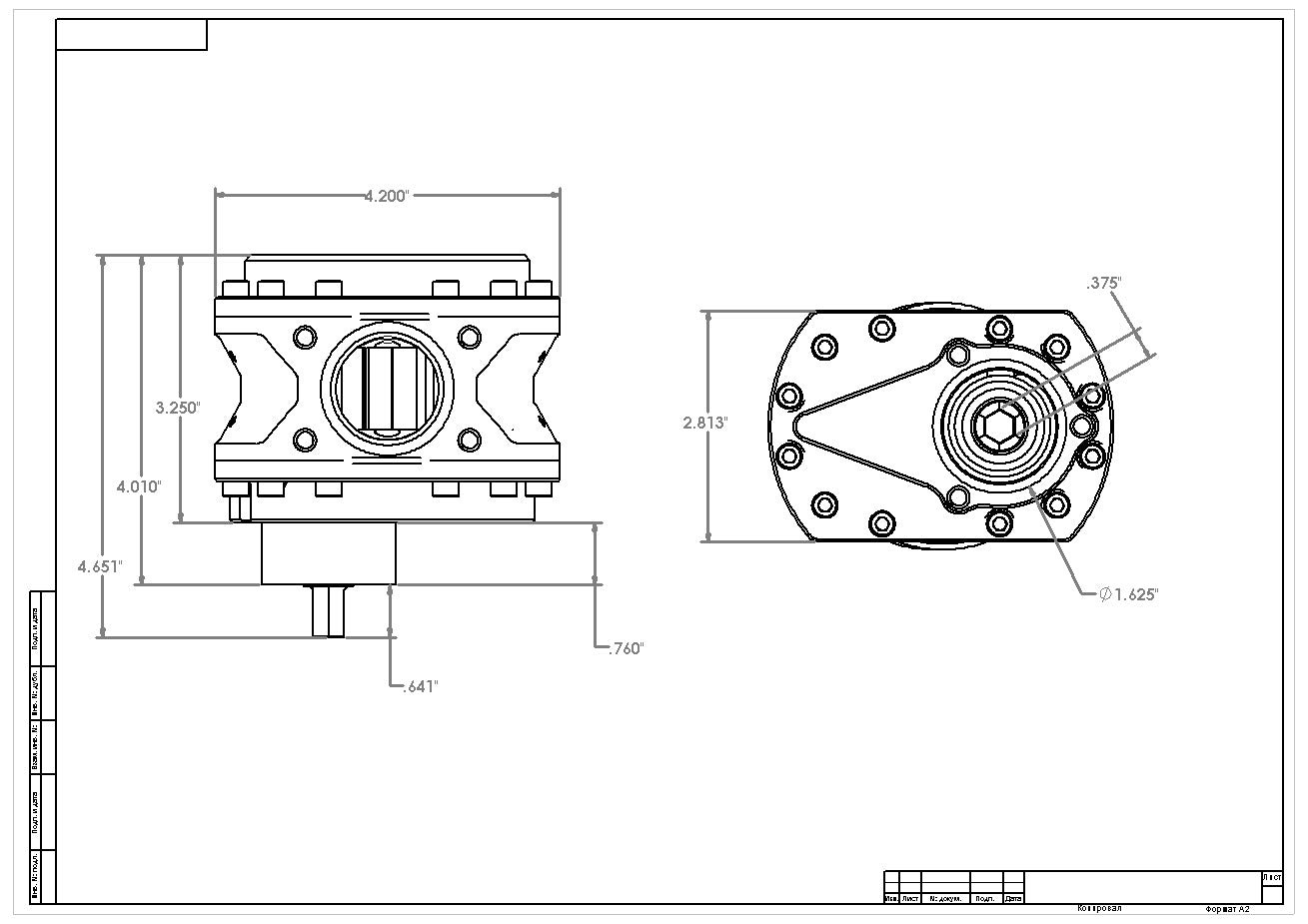 Spur Gear Extreme Custom Pumps, Steel