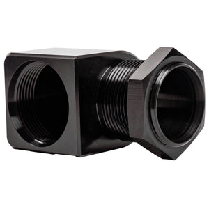 Adapter, Radiator Outlet, 90-Deg, AN-20, M-F