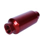 10 Micron Red Fuel Filter with ORB-10 Ports & Microglass Element