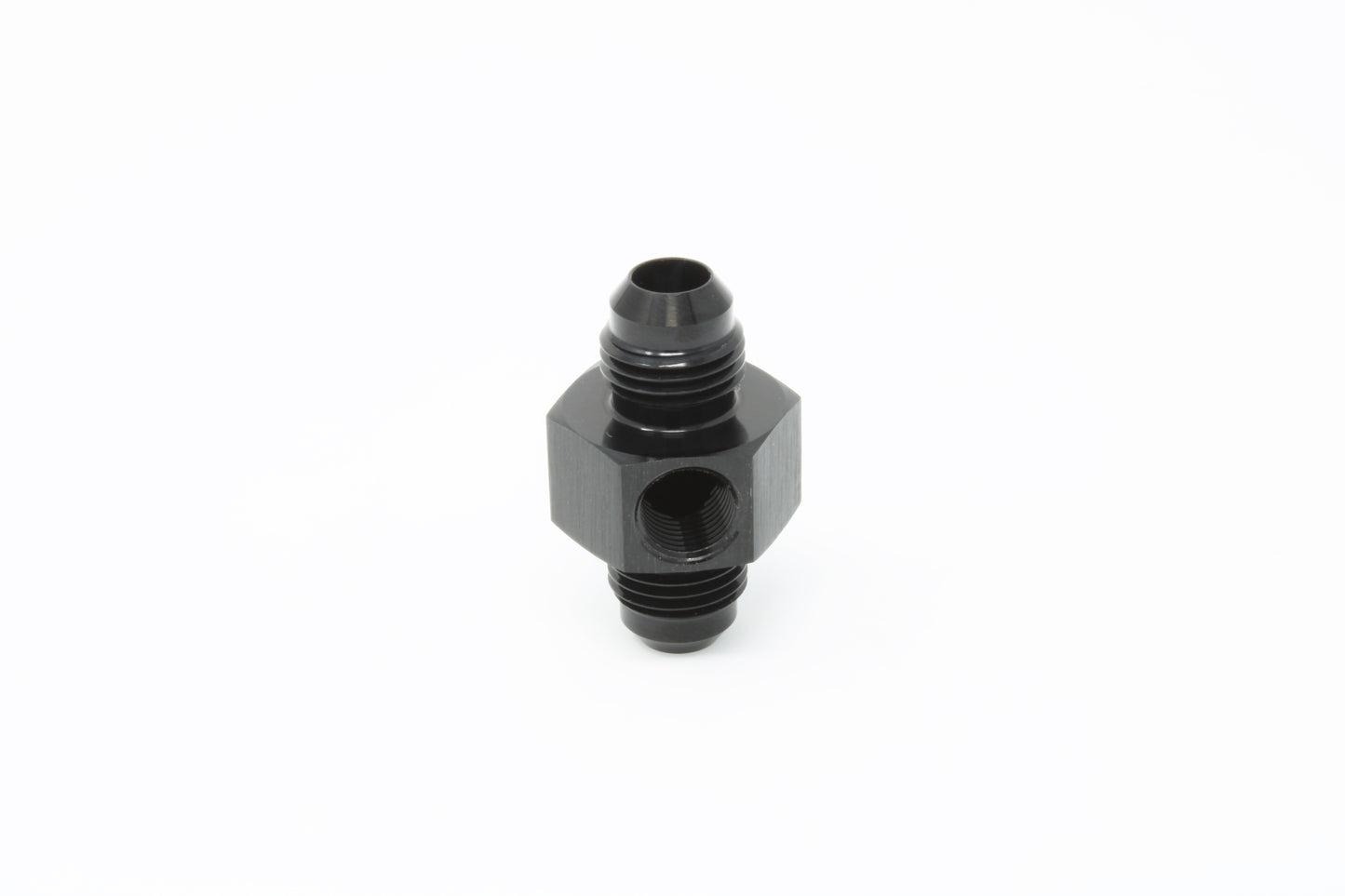 AN6 Male-Male Gauge Sensor Fitting Adapter 1/8 NPT Side Port