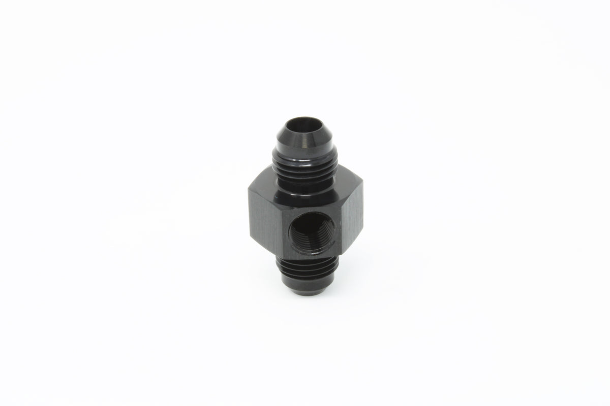 AN6 Male-Male Gauge Sensor Fitting Adapter 1/8 NPT Side Port – Aeromotive