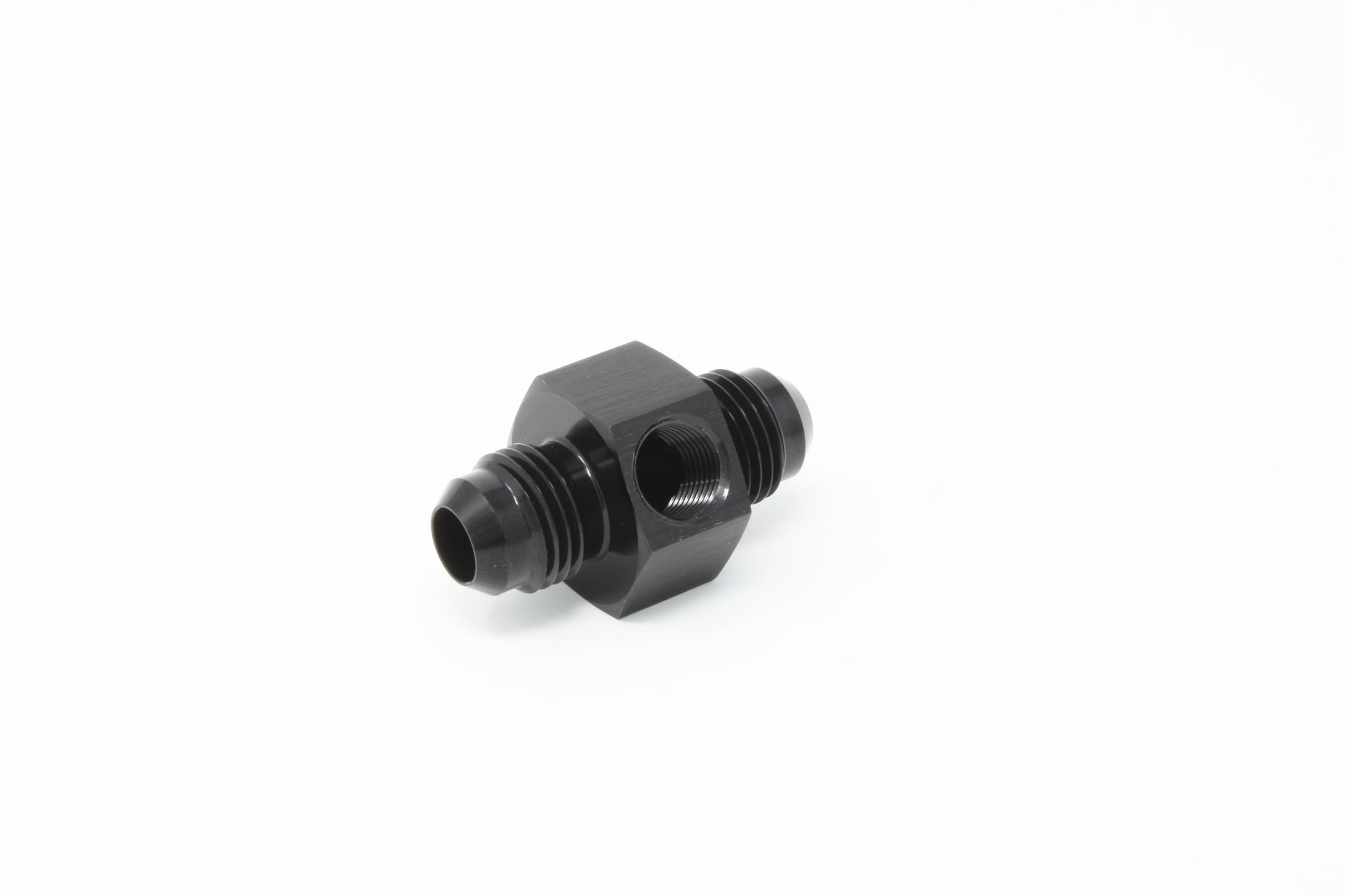 AN6 AN-6 Female-male Inc Inline Port 1/8 NPT Fuel Oil Pressure Gauge T Piece Adapter Black Kp9031 06 06 Black - Foto 12