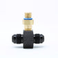 AN6 Male-Male Gauge Sensor Fitting Adapter 1/8 NPT Side Port