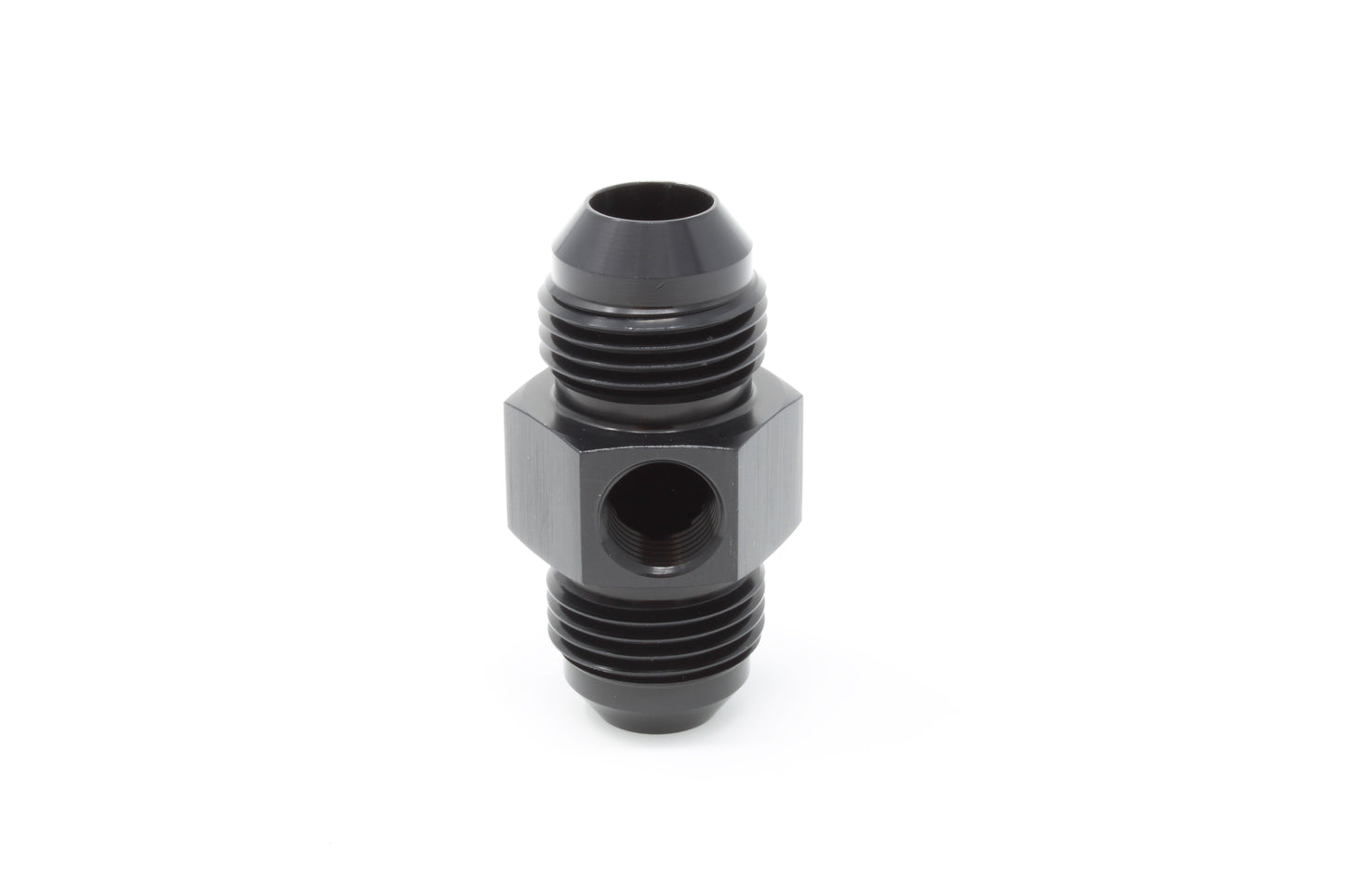 AN8 Male-Male Gauge Sensor Fitting Adapter 1/8" NPT Side Port