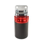100 Micron, Red/Black Canister Fuel Filter