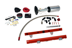 Eliminator In-Tank Pump Gas Fuel System with LS1 Fuel Rails, 03-13 Corvette