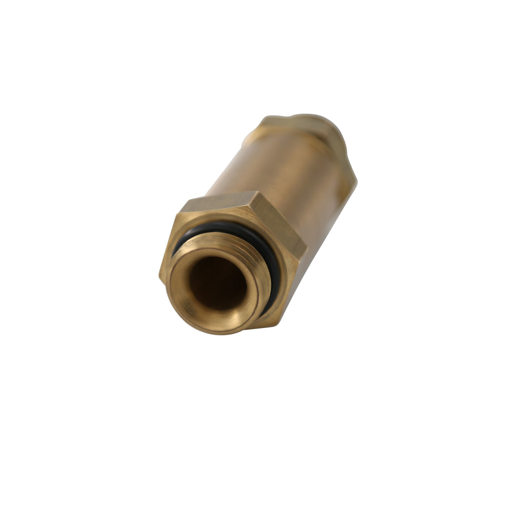 Check Valve, AN-08 ORB In, AN-08 Flare Out, Brass