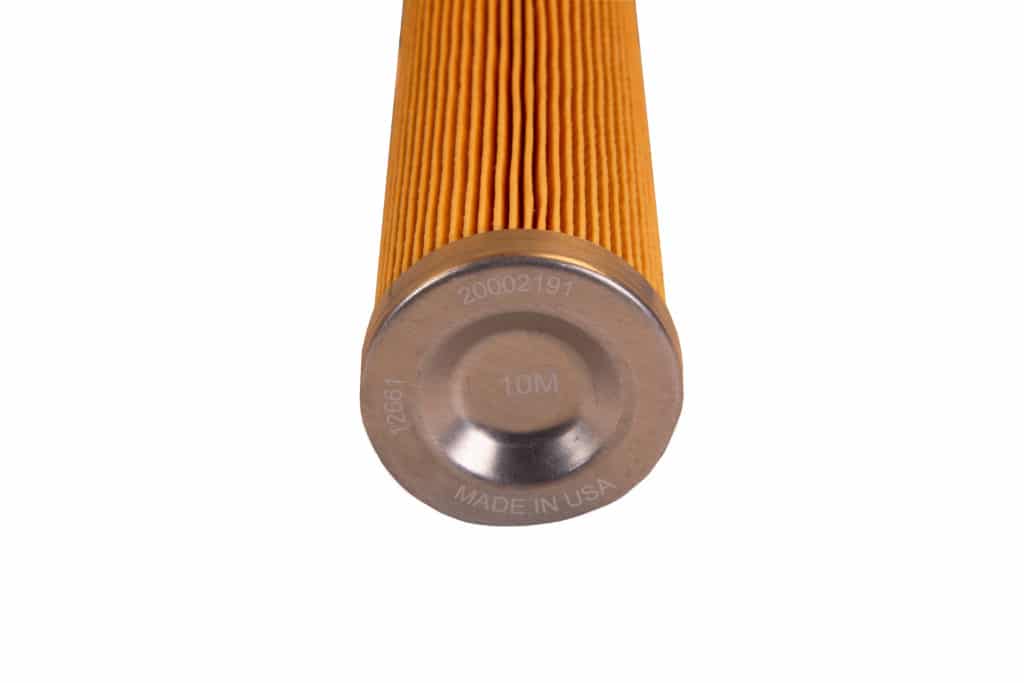 10 Micron Extreme Flow Fuel Filter with AN-16 ORB Ports & Cellulose Element