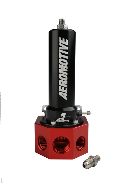 Aeromotive 13303 Adjustable Fuel Pressure Regulator - 35-7 Psi Range For Performance & Racing Applications