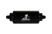 10 Micron Black Fuel Filter with Male AN-06 Ports & Cellulose Element