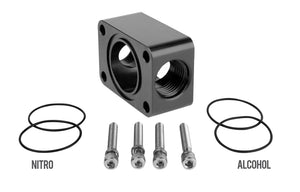 Distribution Block, Spur Gear Pump, 2x AN-10