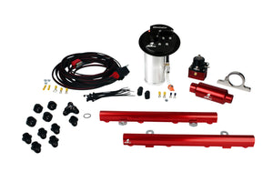 Eliminator In-Tank Race Fuel System with 5.0L 4-V Fuel Rails, 10-17 Mustang GT