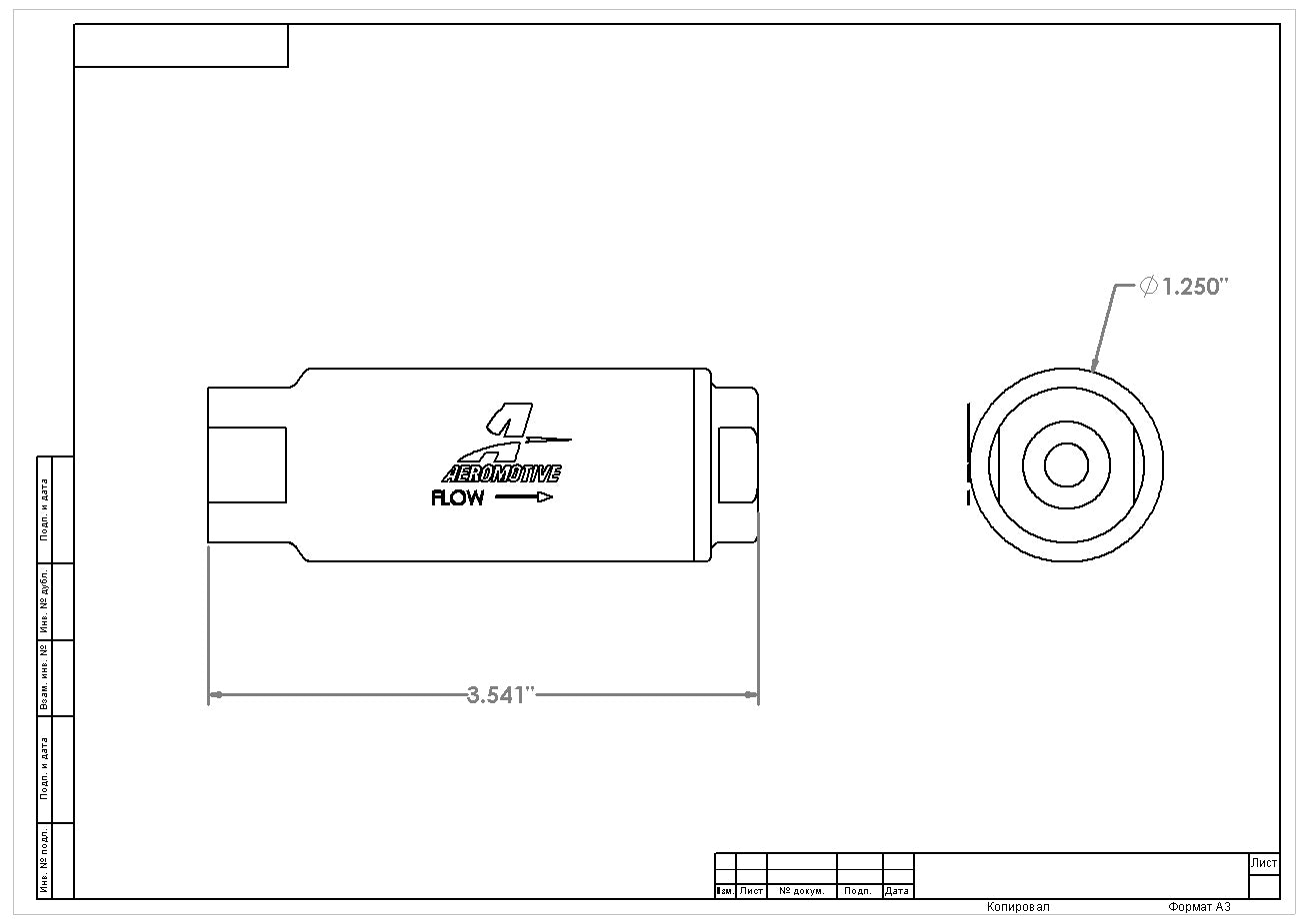 100 Micron Stainless Mesh Replacement Element for 3/8 NPT Filters