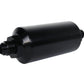 10 Micron Black Fuel Filter with Male AN-08 Ports & Cellulose Element