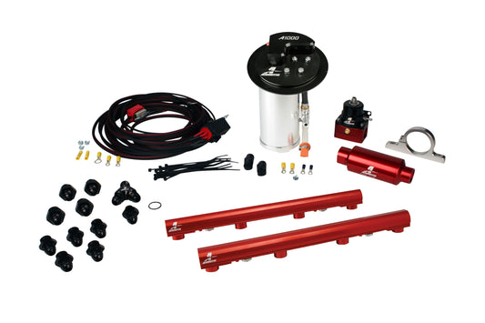 10-17 Mustang GT Stealth A1000 Racing Fuel System with 4.6L 3-V Fuel Rails