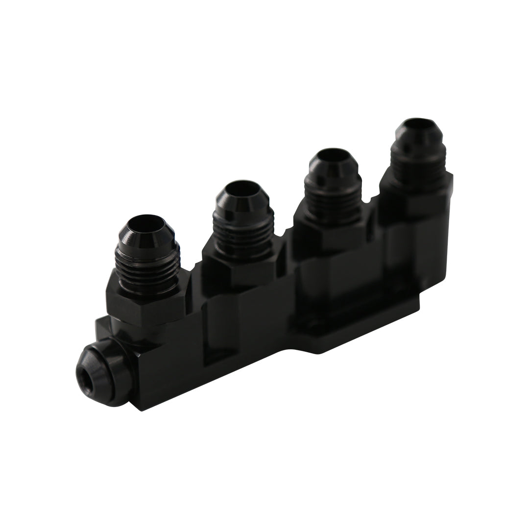 Manifold, 4x AN-06 Port, Attaches to Manifold Pump
